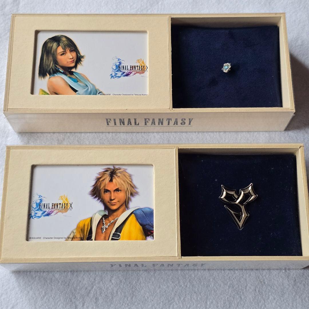 ファイナルファンタジーⅩ グッズセット ピンズ メモリーカードケース 他