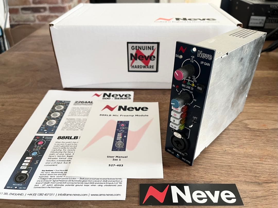 配信機器・PA機器・レコーディング機器 AMS Neve 88RLB Mono Mic Preamp Module