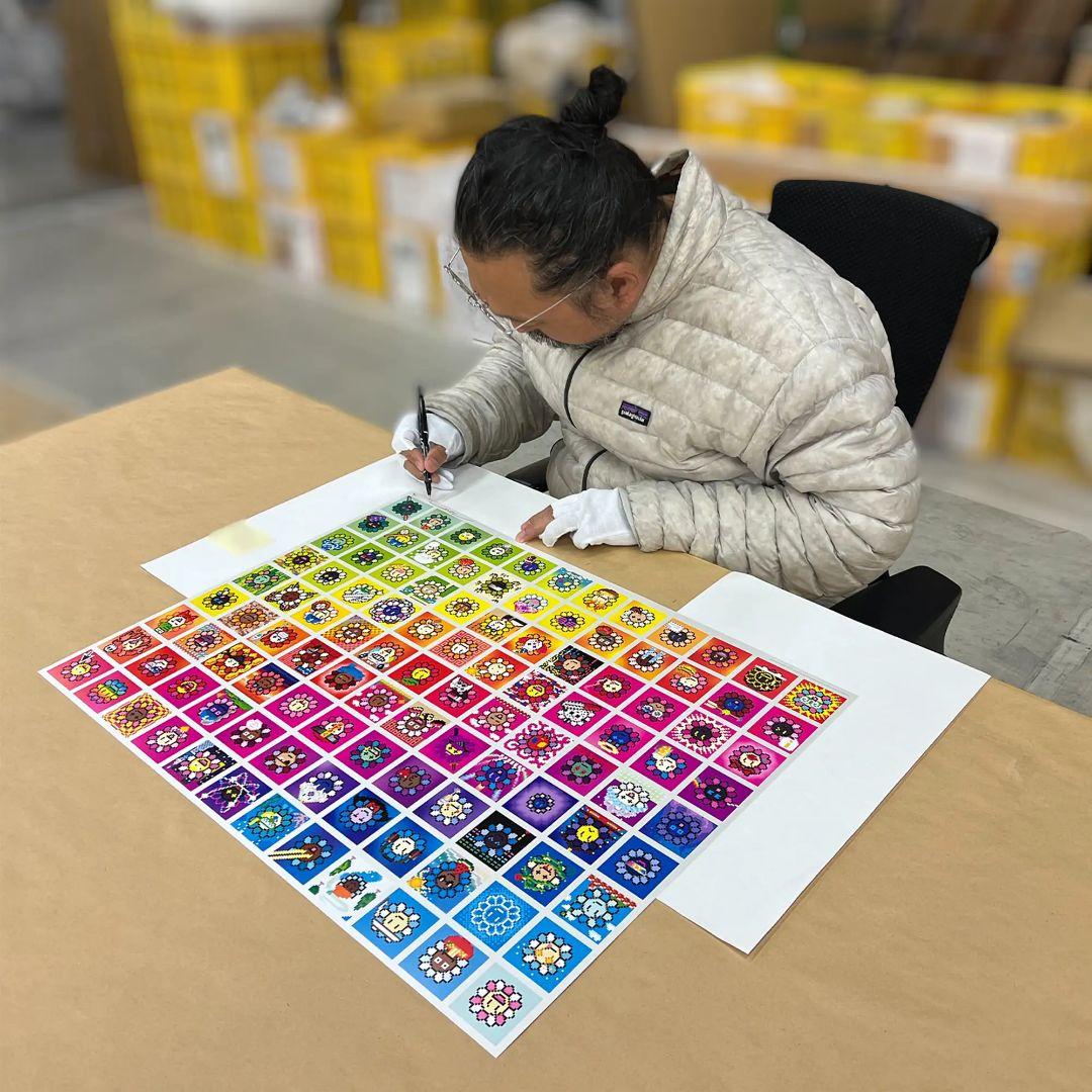 村上隆 ED300 ポスター作品 108つ煩悩 MURAKAMI.FLOWERS