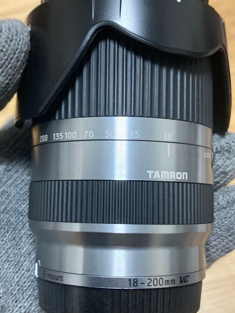 E) TAMRON タムロン18-200mm VC レンズ SONY Eマウント