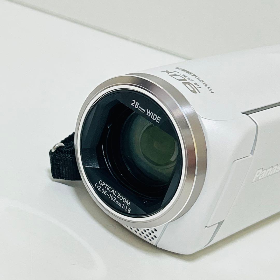 【未使用級】Panasonic HC-V480MS ビデオカメラ バッテリー2個