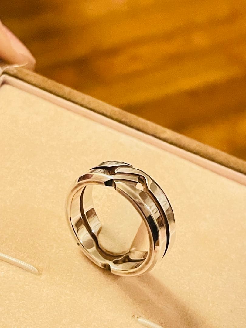 GUCCIリング 15号 ノットリング インフィニティリング　シルバー925 α