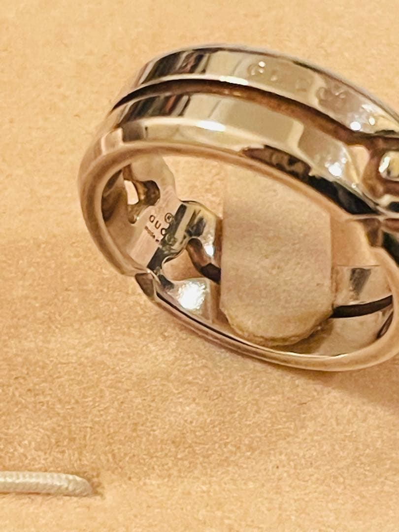 GUCCIリング 15号 ノットリング インフィニティリング　シルバー925 α