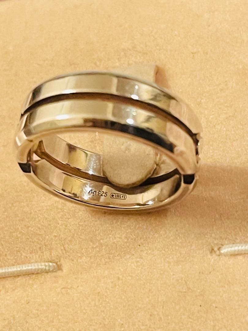 GUCCIリング 15号 ノットリング インフィニティリング　シルバー925 α