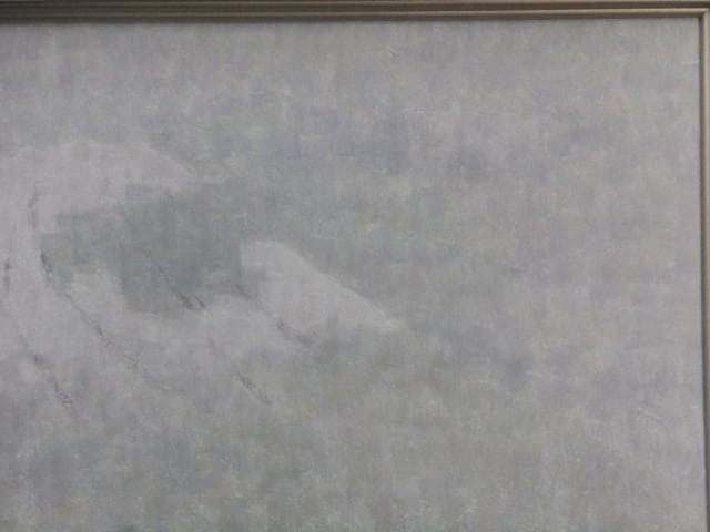 扇 敏之　落款印譜　共シール『富士展望』日本画　岩絵具彩色 10号 0801D