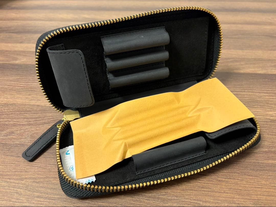 Bahagia（バハギア） 廣瀬鐵筆堂モデル クレイジーホースレザー／ブラック