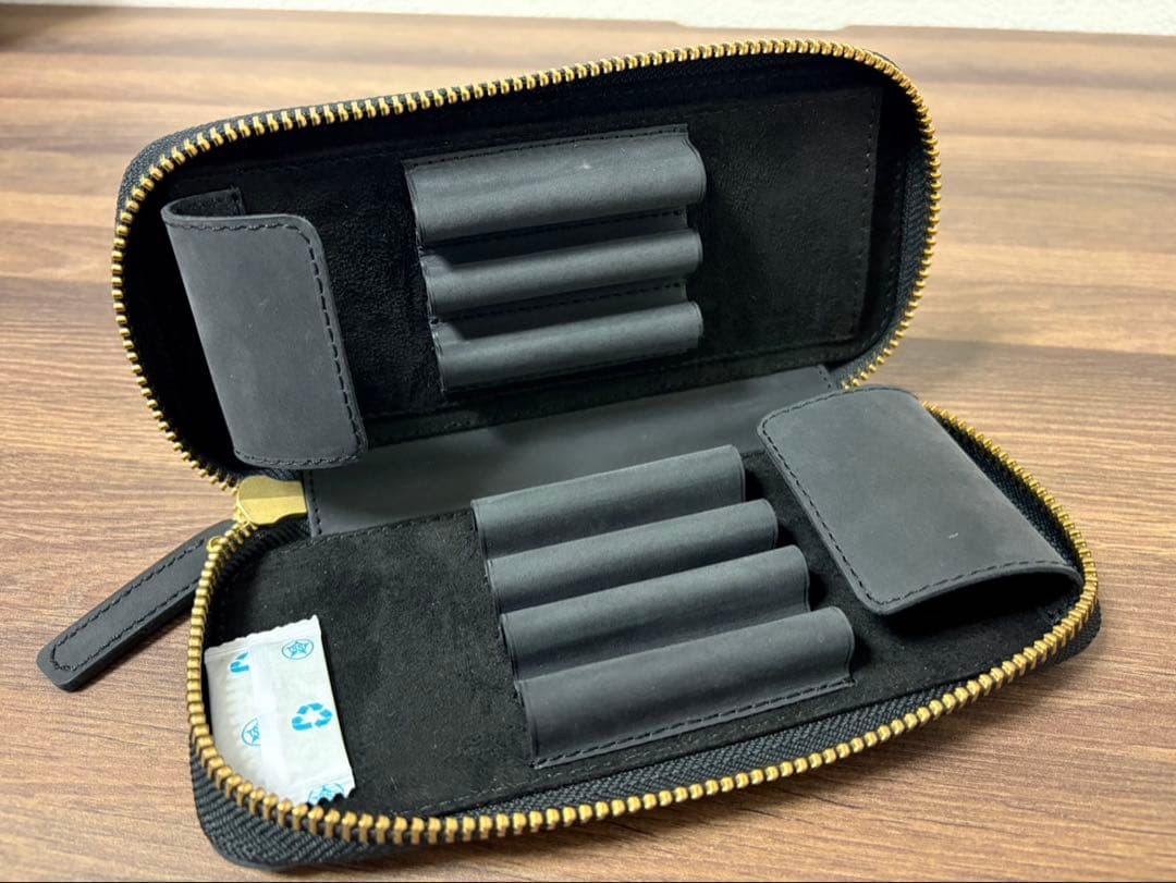 Bahagia（バハギア） 廣瀬鐵筆堂モデル クレイジーホースレザー／ブラック