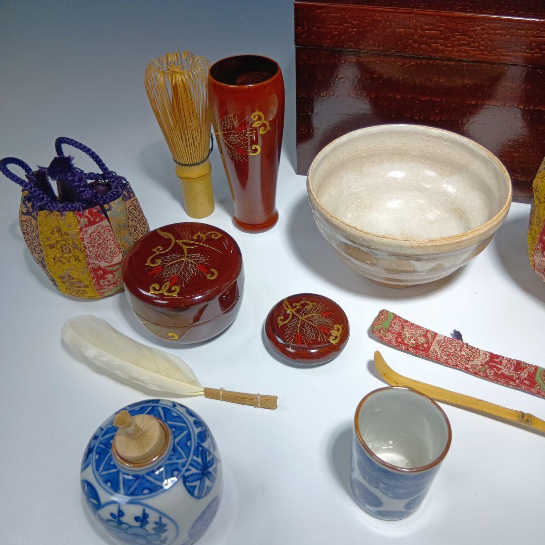 茶道具　茶箱一式
