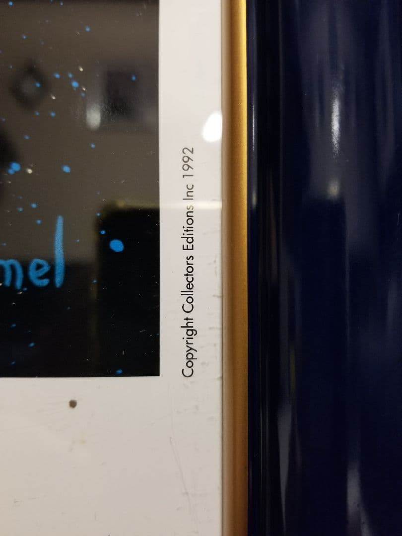 1992年　製作　シメール　ヴィンテージ　スペースエイジ　アート　ポスター