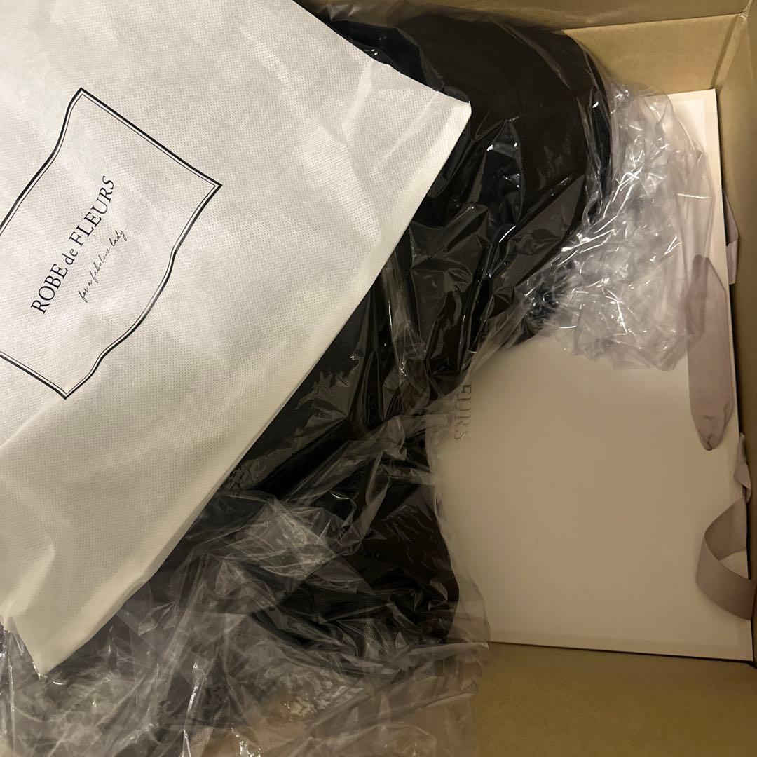 シースルーホルターネックチュールロングキャバドレス　ローブドフルール