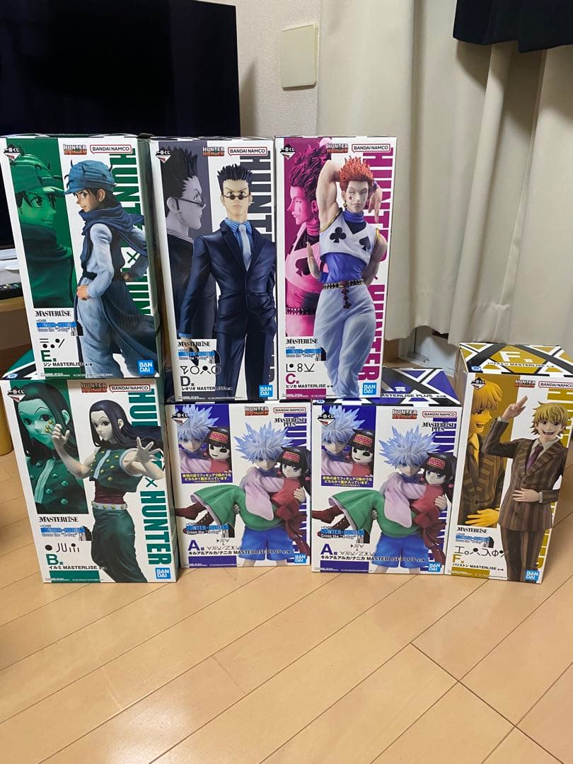 ハンターハンター フィギュアセット　一番くじ　X DAY