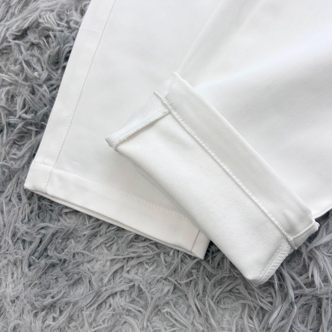 新品　ジャックバニー　パンツ　裏起毛　ストレッチ　ホワイト　サイズ1