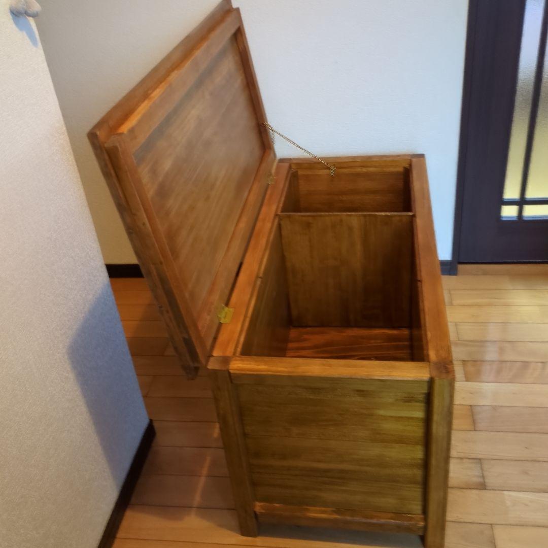 コブ様ご依頼分　ハンドメイド収納ベンチ