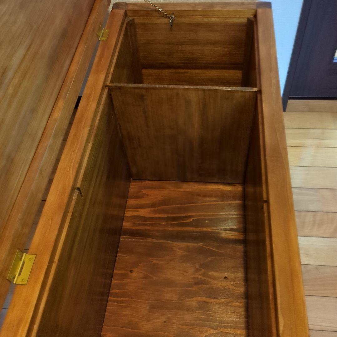 コブ様ご依頼分　ハンドメイド収納ベンチ