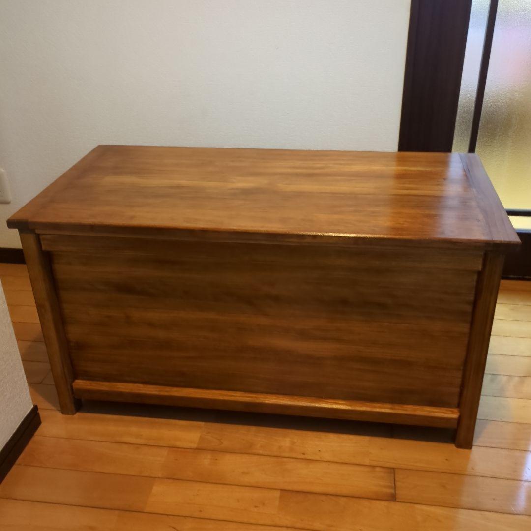 コブ様ご依頼分　ハンドメイド収納ベンチ