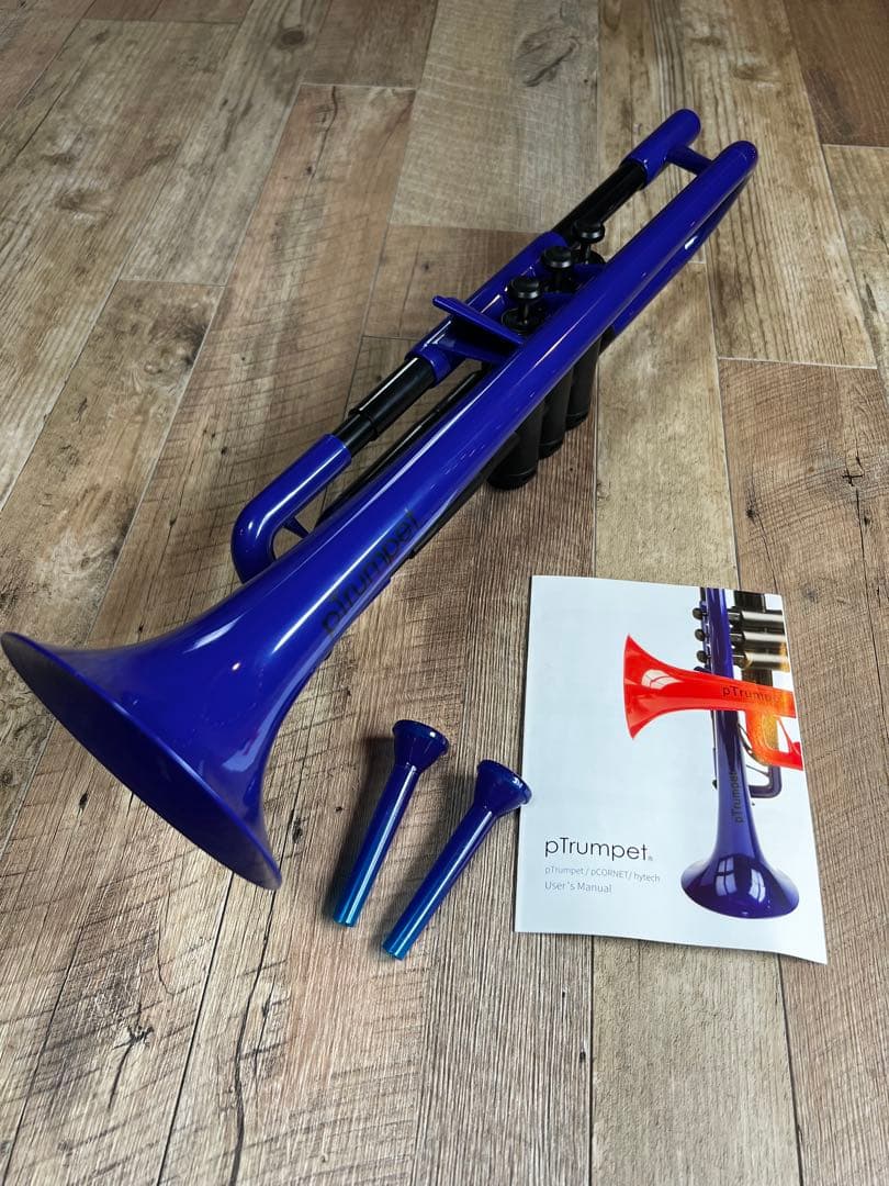 pTrumpet 青 トランペット本体