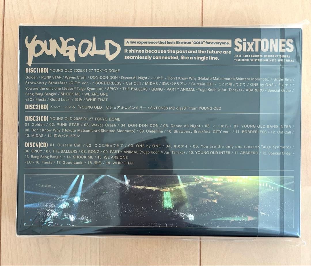 SixTONES/YOUNG OLD〈初回盤〉・〈通常盤〉　Blu-ray