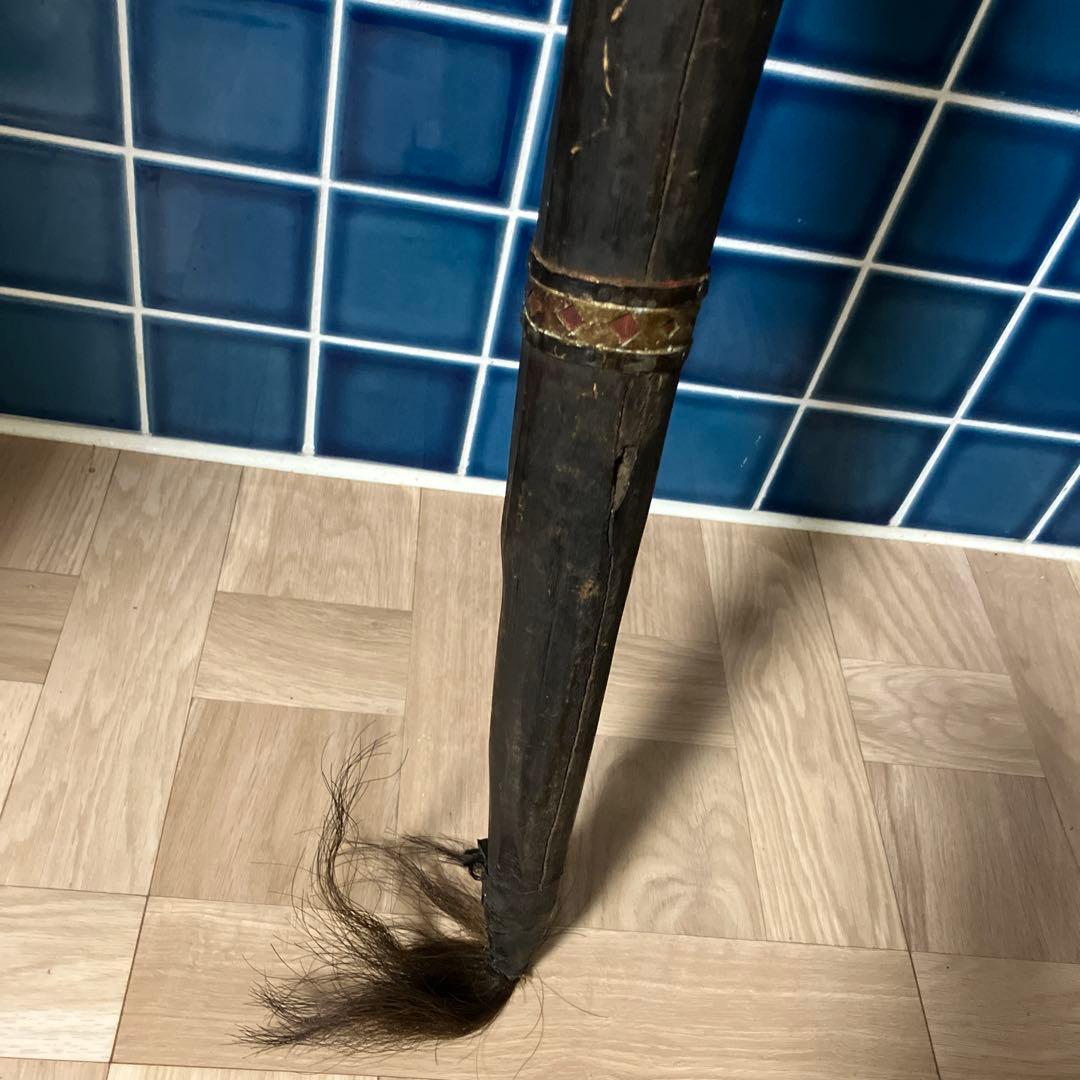 マリ共和国　木製馬のオブジェ