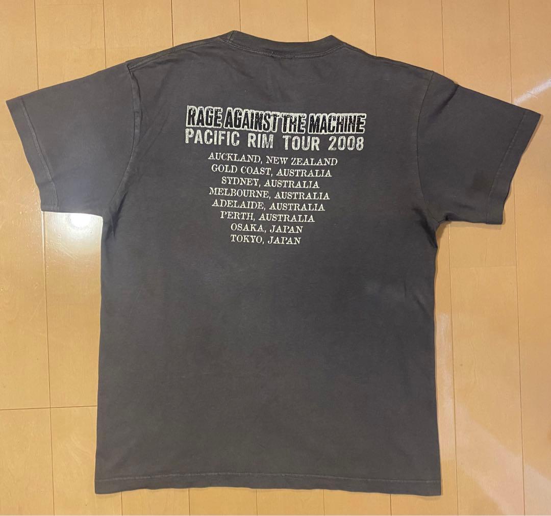 rage against the machine tシャツ　2008