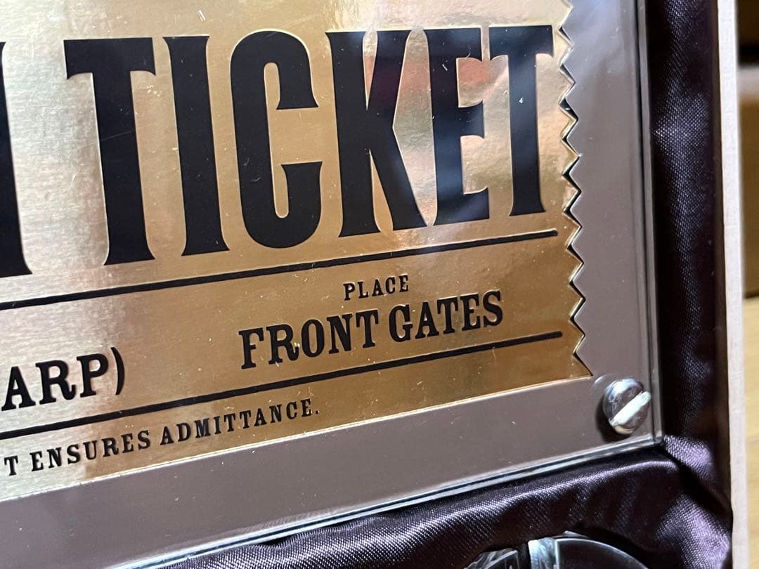 チャーリーとチョコレート工場 ゴールデンチケット レプリカ