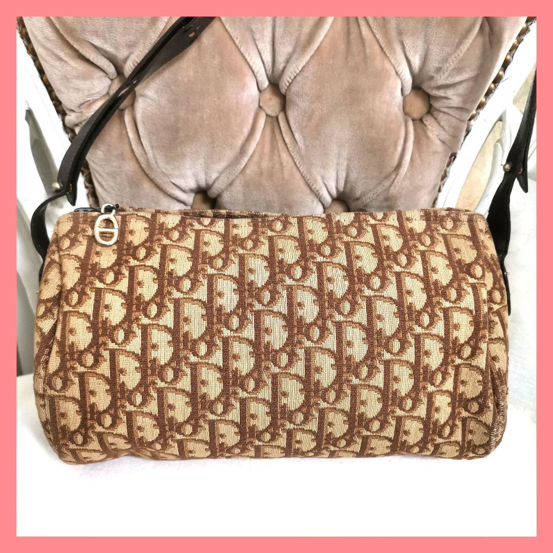 【希少】Diorディオール トロッター ワンショルダーバッグ ハンドバッグ鑑定済