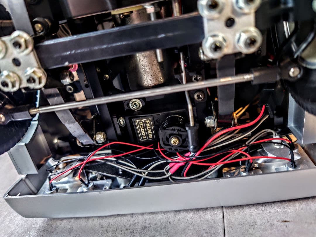 1/14 タミヤ メルセデスベンツ 1838LS ライト点灯 動作確認済み