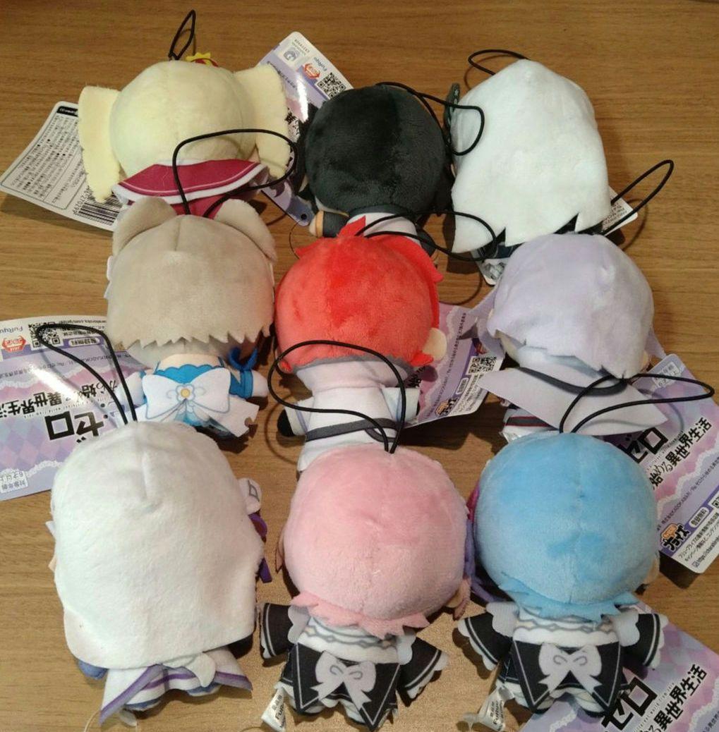 【Re:ゼロから始める異世界生活】ちょぴぬいぷち ①②③ 全9種コンプセット