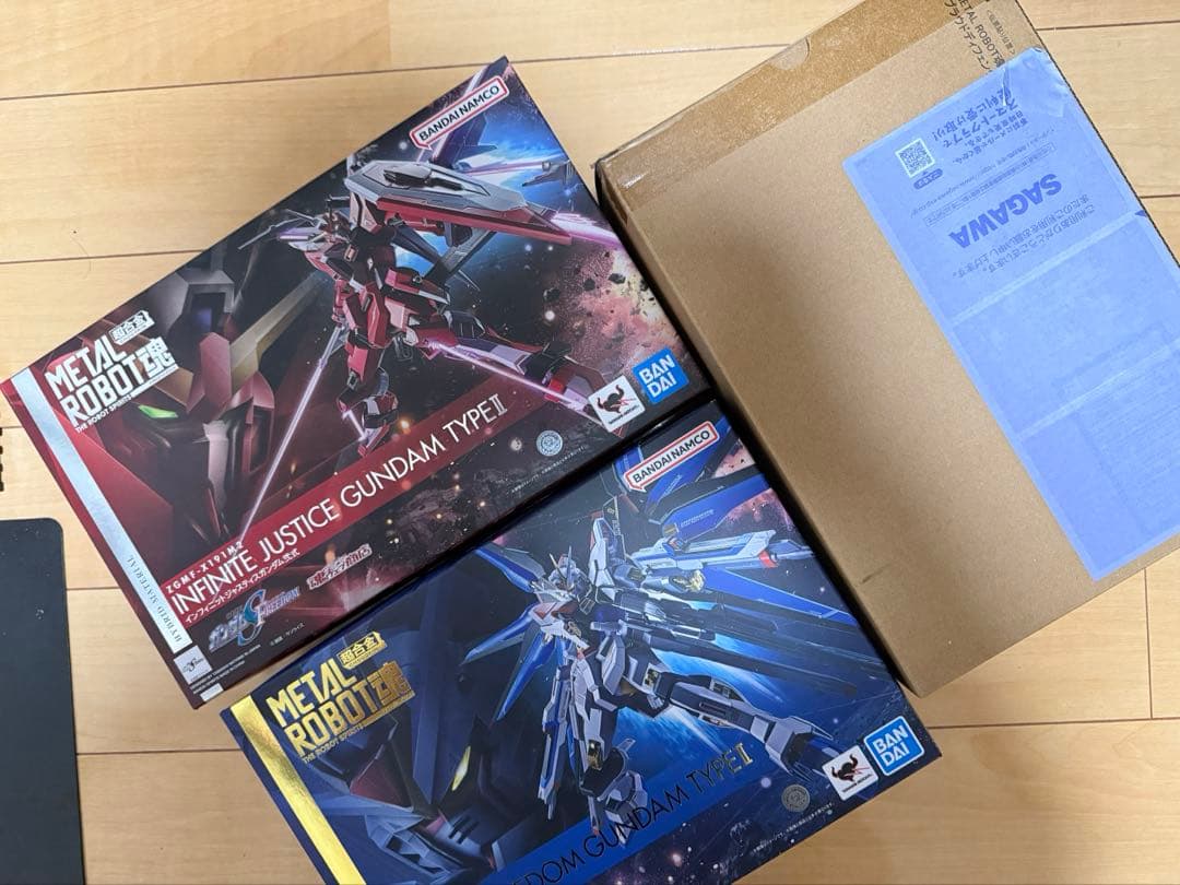 ストライクフリーダム弐式＆プラウドディフェンダー＆インフィニットジャスティス弐式