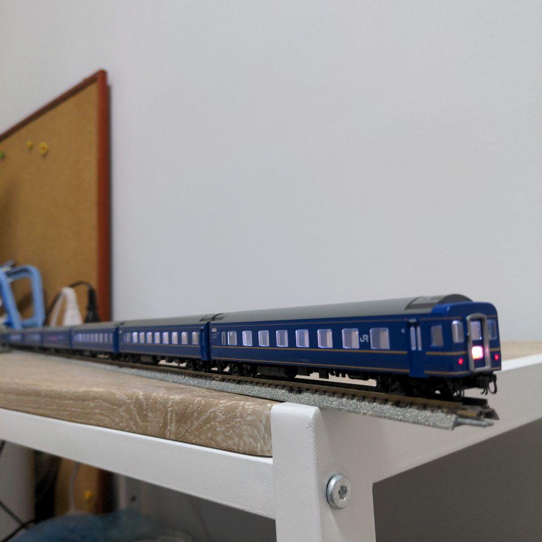 KATO あさかぜ金帯7両基本セット+ DD51+ EF65-1000後期形