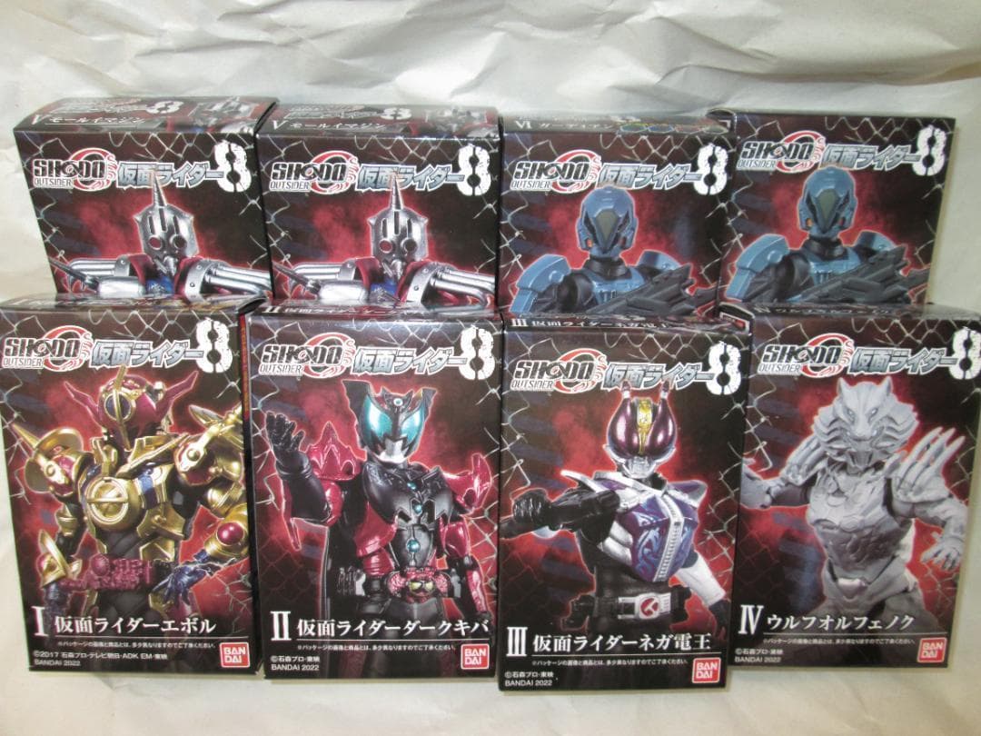 新品未開封　SHODO ジャーク将軍　ゲンム　エボル エターナル セット