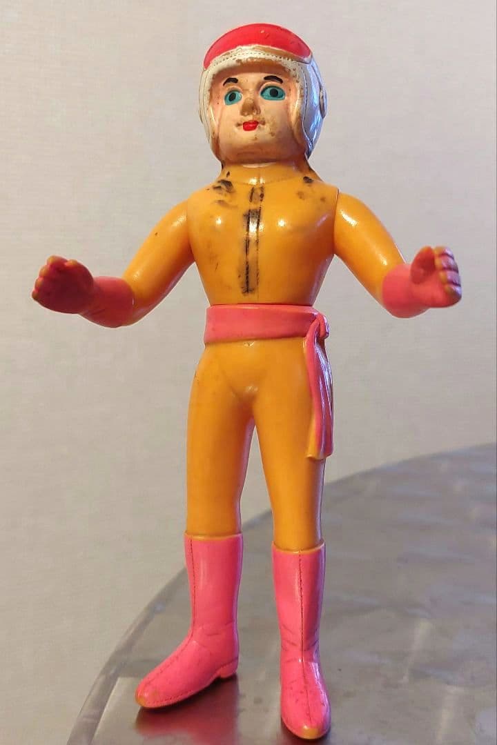 希少 当時物 弓さやか マジンガーZ 旧バンダイ ソフビ レア品