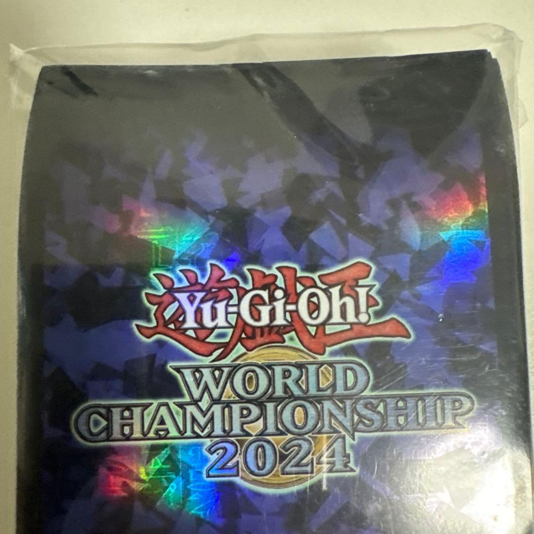 遊戯王 WCS2024 スリーブ 未開封 紫 青　yu-gi-oh 100枚