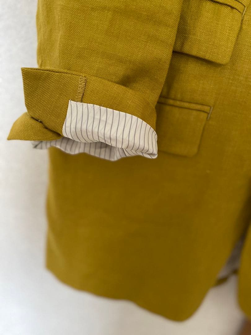 スズキタカユキ　suzuki takayuki チェスターコート マスタード 1