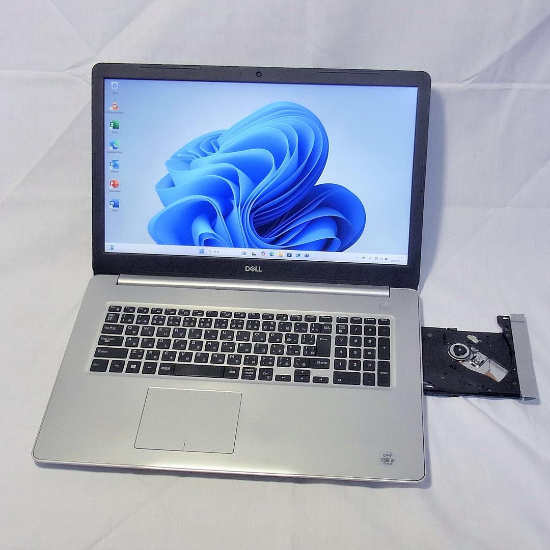 メモリ急騰中！ご検討はお早めに／デルノートパソコン／17型／32GB／第10世代