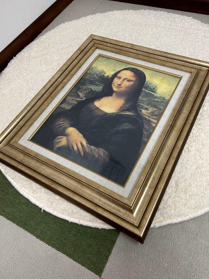 Monna Lisa モナ・リザ　レプリカアート　額縁付き