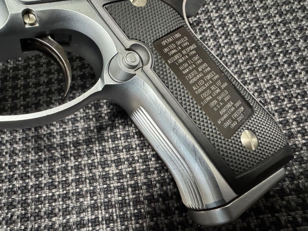 KSC M9 アニバーサリーシルバーリミテッド ABS 非07/ガスブローバック