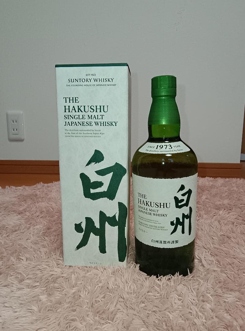 サントリーシングルモルトウイスキー白州