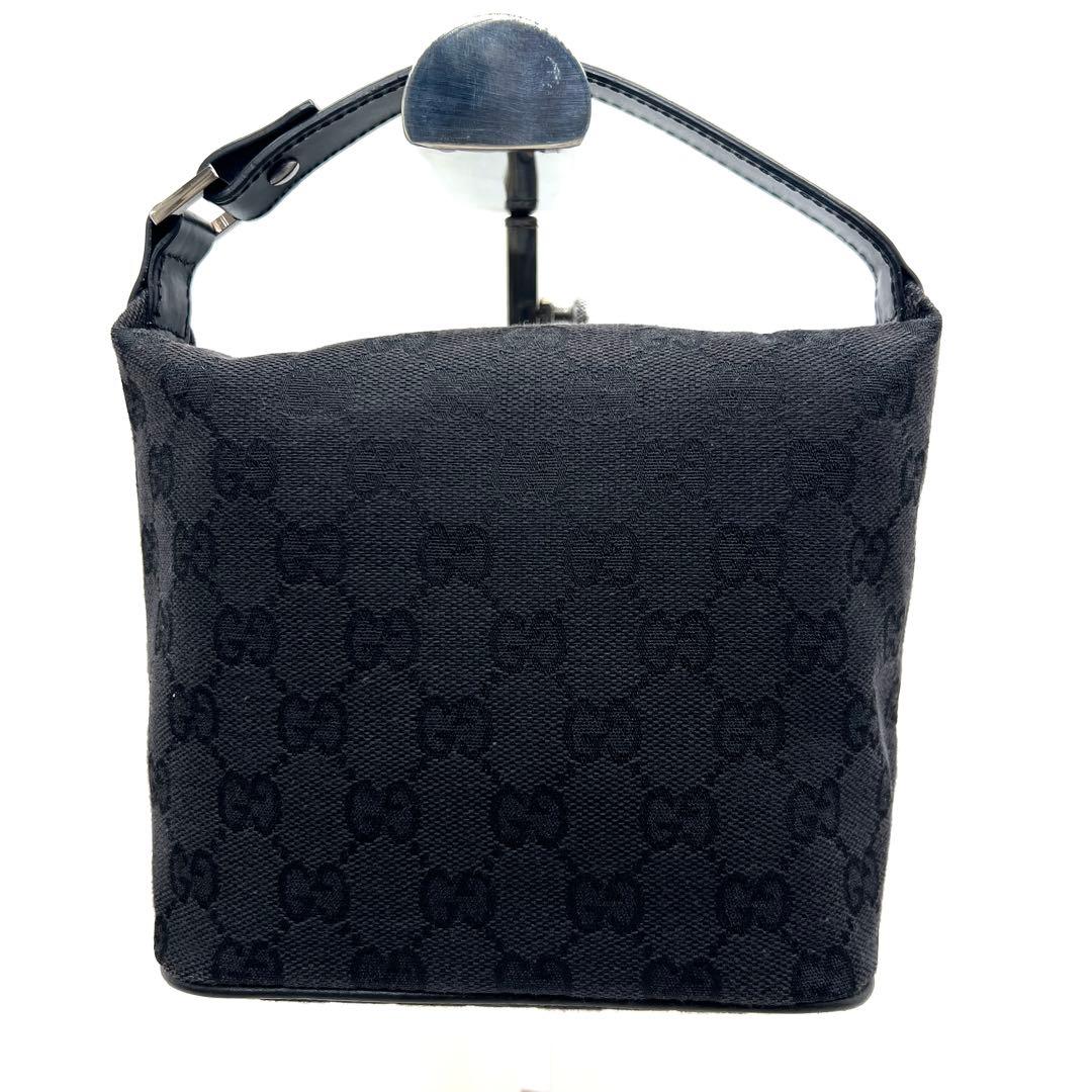 【極美品】グッチ GG ハンドバッグ アクセサリーポーチ キャンバス バニティ