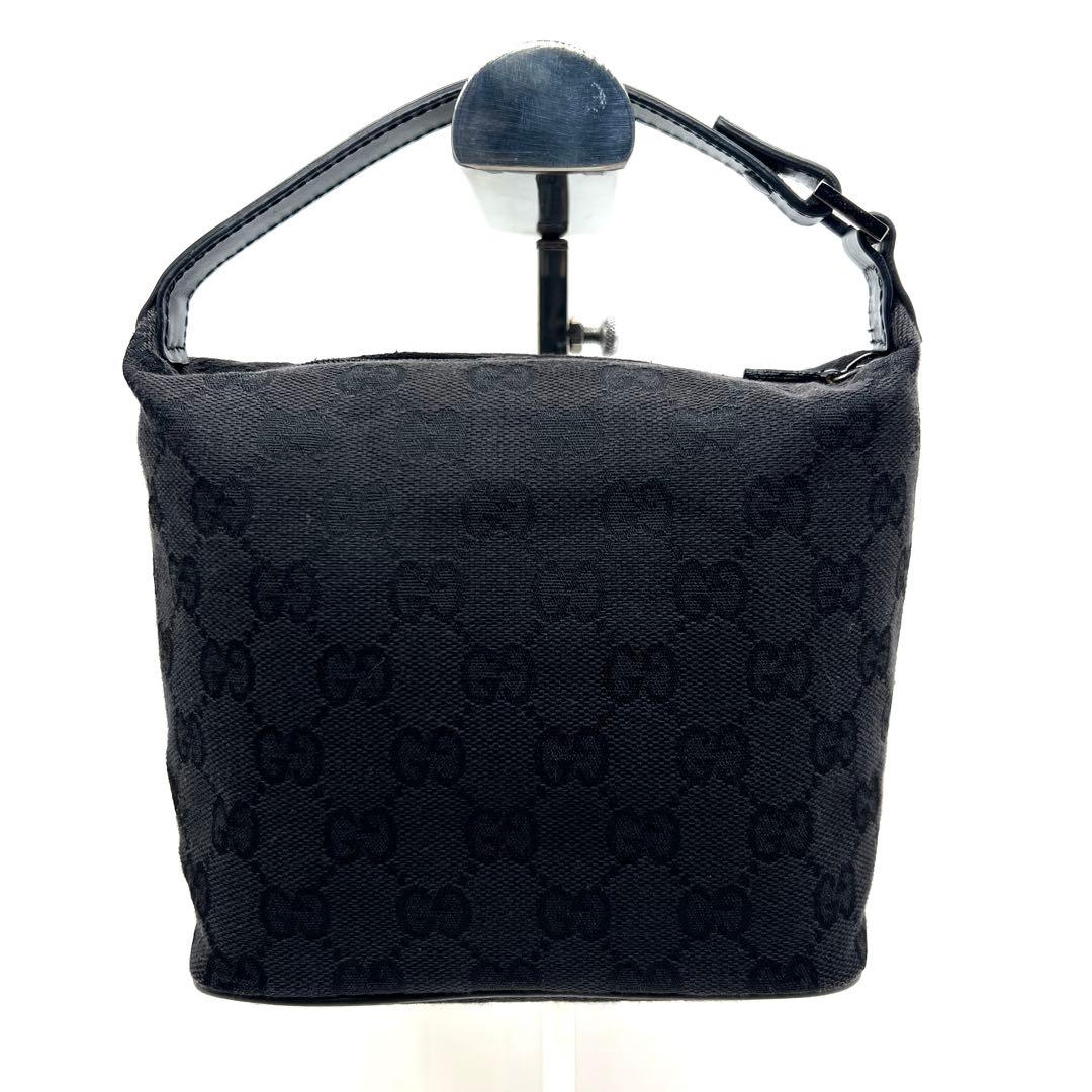 【極美品】グッチ GG ハンドバッグ アクセサリーポーチ キャンバス バニティ