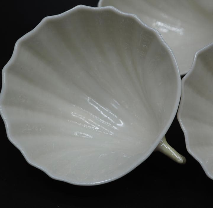 バラ売り　BELLEEK　ネプチューン　カップのみ　3rdグリーンマーク