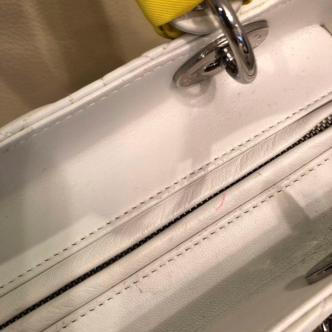 ★レディーDior★カナージュ ラムスキン★medium line★