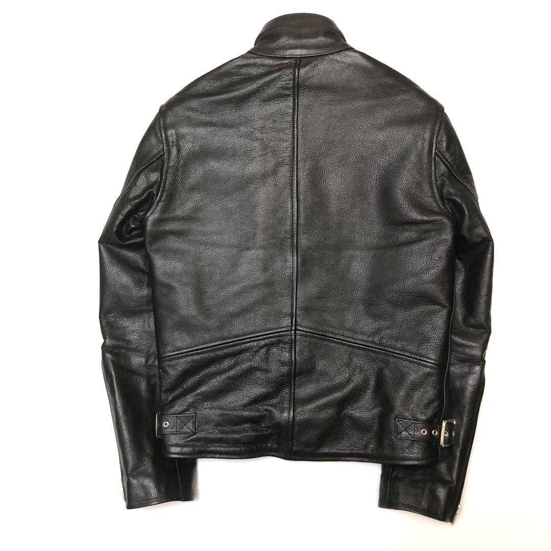 ★極美品★TOKYO PUNKER レザージャケット ボンテージ 32 S 黒