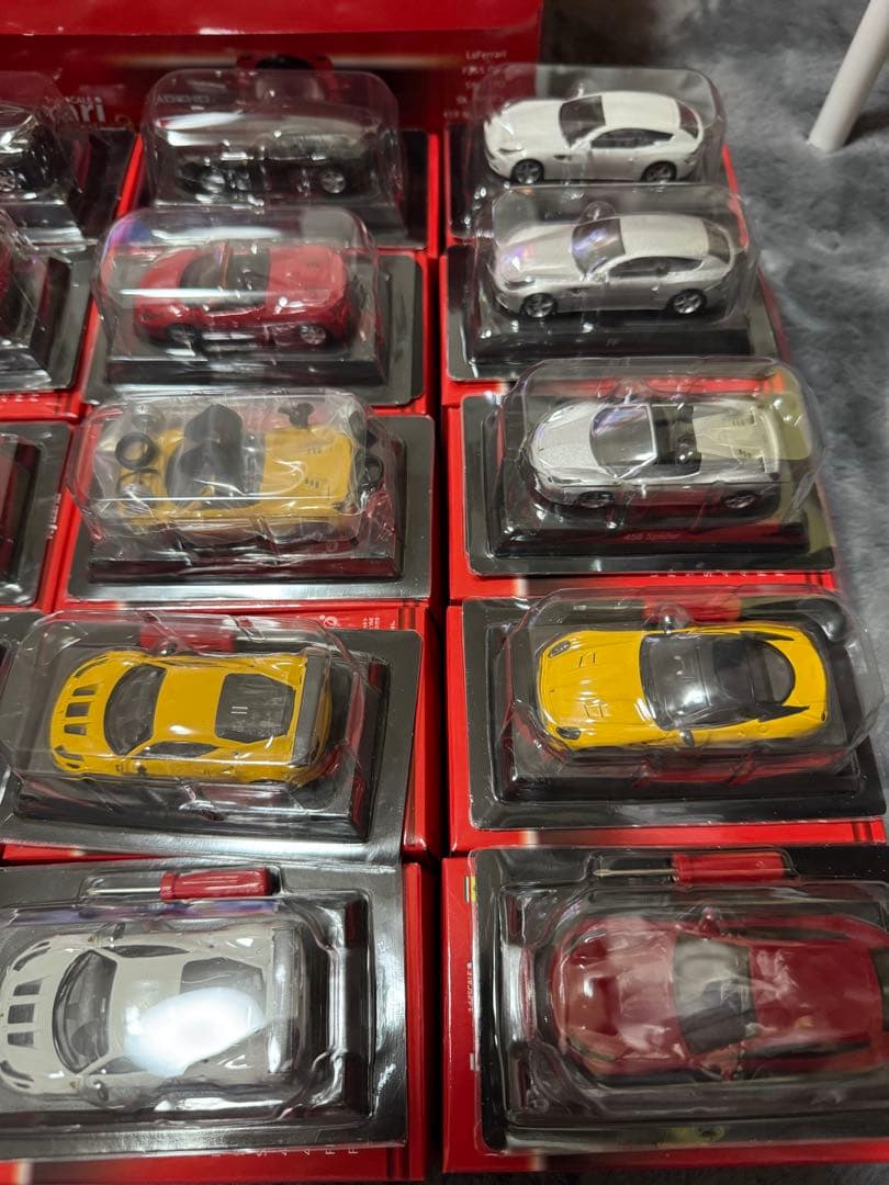 京商 Ferrari ミニカーコレクション 9 1BOX 開封済