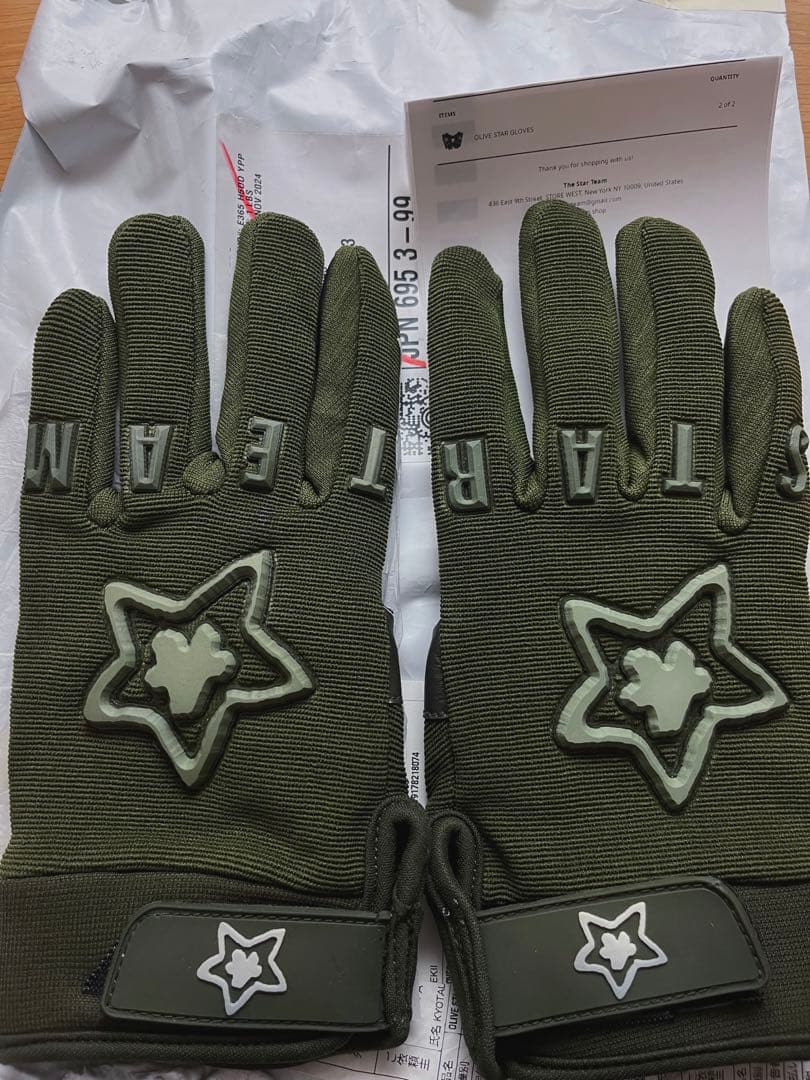 小物 Star Team Olive Glove