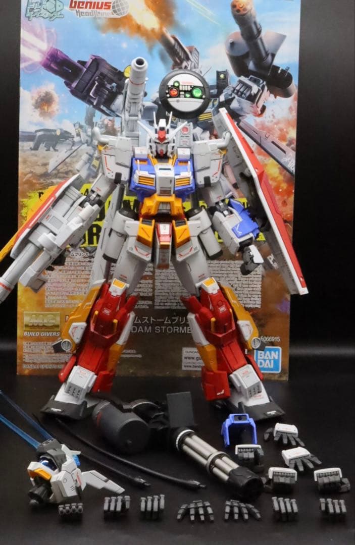 MGパーフェクトガンダムver.ka風（ストームブリンガーP.F）【完成品】