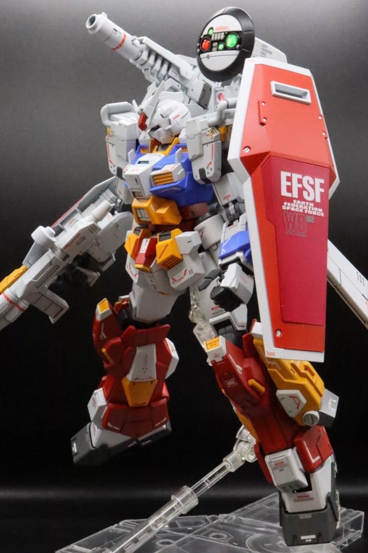 MGパーフェクトガンダムver.ka風（ストームブリンガーP.F）【完成品】