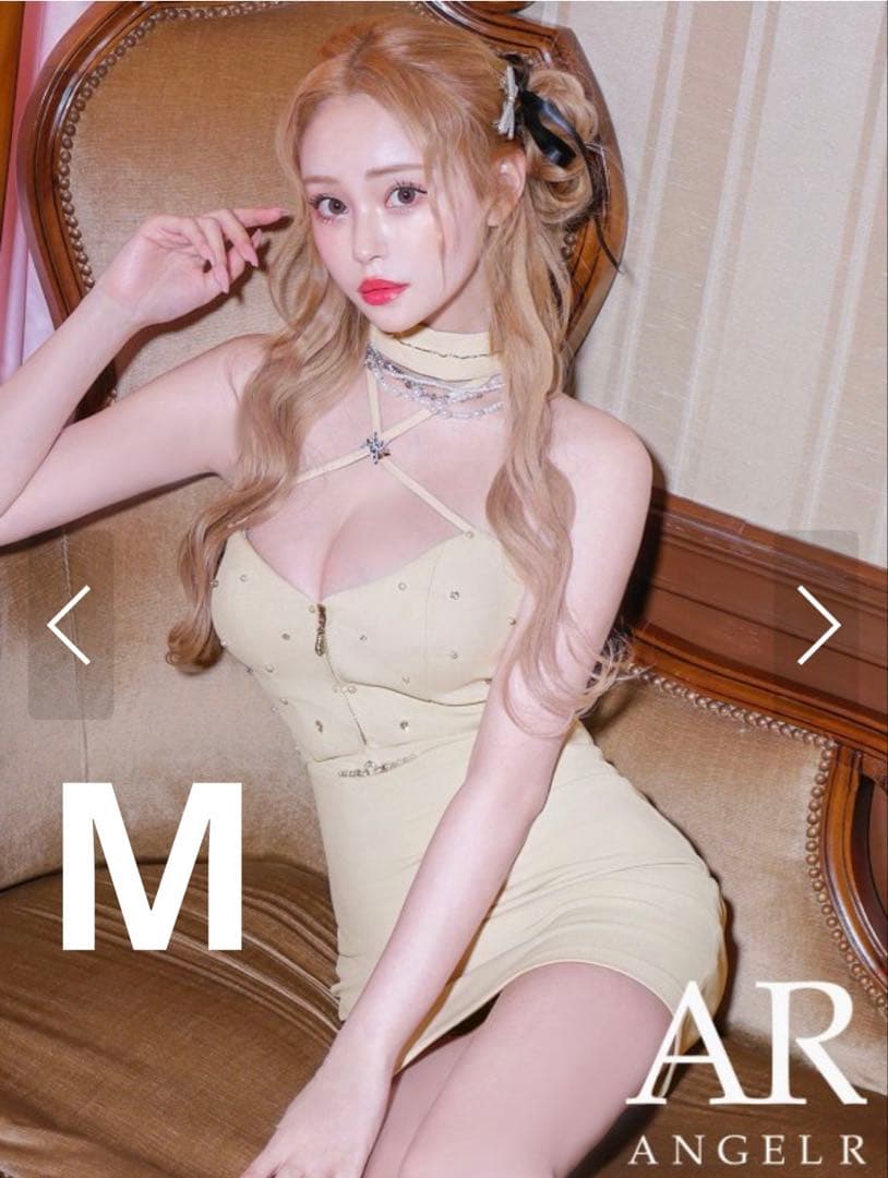 ベージュ Mサイズ ドレス