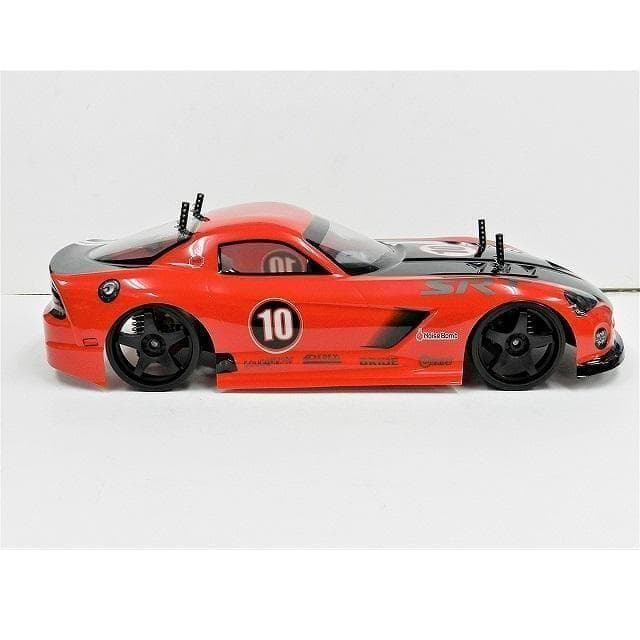 ターボ機能付 1/10 ドリフトラジコンカー D001 赤