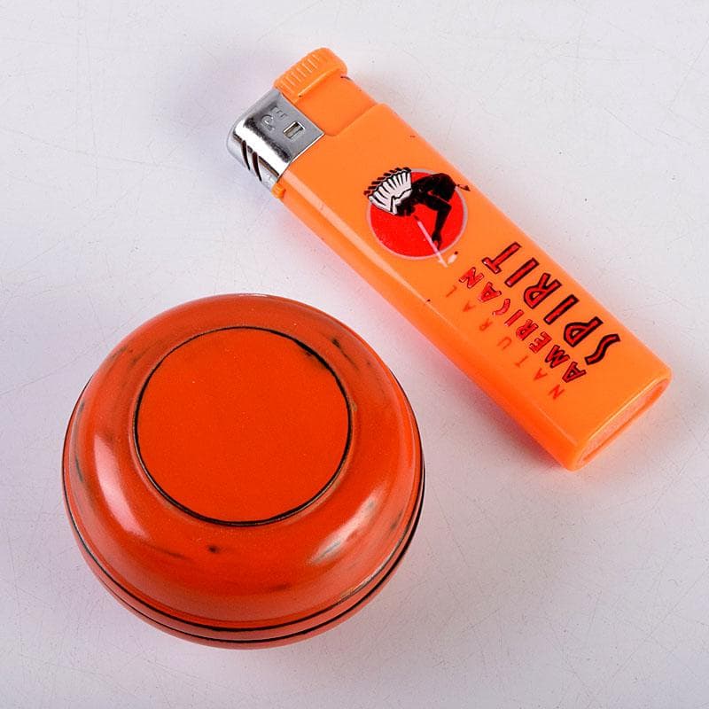 茶道具　根来塗　香合　時代箱　Z　8497