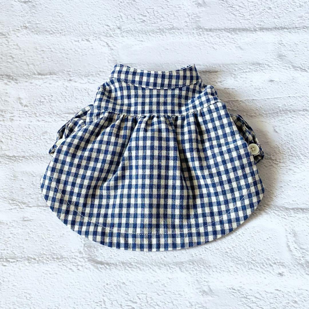 犬服・アクセサリー pp* closet FRILL CHECK SHIRTS DRESS